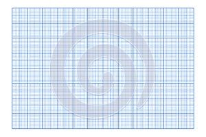 Millimeter graph paper grid. Abstract squared background. Geometric pattern for school, technical engineering line scale