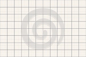 Millimeter graph paper grid. Abstract squared background. Geometric pattern for school, technical engineering line scale