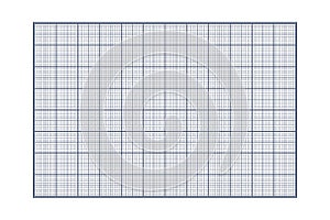 Millimeter graph paper grid. Abstract squared background. Geometric pattern for school, technical engineering line scale