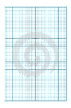 Millimeter graph paper grid. Abstract squared background. Geometric pattern for school, technical engineering line scale