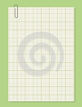 Millimeter graph paper grid. Abstract squared background. Geometric pattern for school, technical engineering line scale