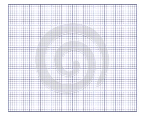 Millimeter graph paper grid. Abstract squared background. Geometric pattern for school, technical engineering line scale