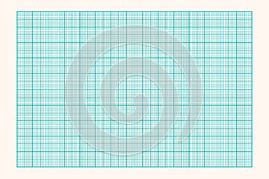Millimeter graph paper grid. Abstract squared background. Geometric pattern for school, technical engineering line scale