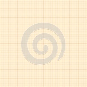 Millimeter grid. Square graph paper background. Seamless pattern. Vector illustration