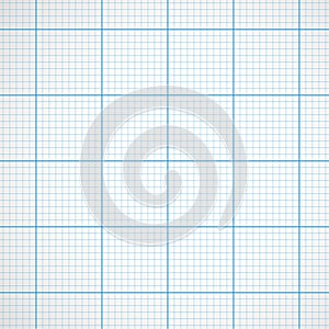 Millimeter paper pattern. Blue. Printable. Vector illustration, flat design