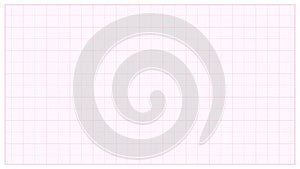 Millimeter Paper Vector. Pink. Graphing Paper For Technical Engineering Projects. Grid Paper Measure Illustration