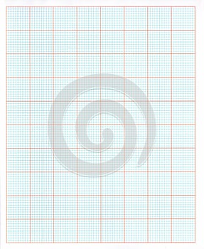 Millimeter squared paper, graph paper for background, grid paper