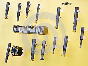 Milling cutters for metal