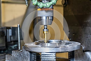 Milling a flange with holes on a cnc machine