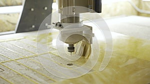 Milling of plastic parts on CNC machines