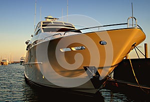 Million dollar yatch photo