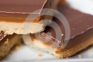 Millionaire's Shortbread Closeup