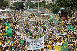 Millions of Brazilians call for the impeachment of Dilma Rousseff