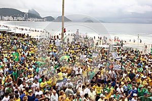 Millions of Brazilians call for the impeachment of Dilma Rousseff