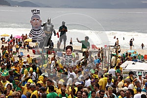 Millions of Brazilians call for the impeachment of Dilma Rousseff