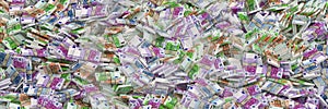 Millions of Euros - Euro Banknotes