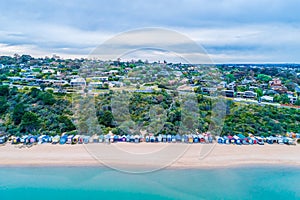 Mills Beach in Mornington, Victoria, Australia.