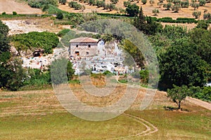 Mills waterfall Gorello Saturnia