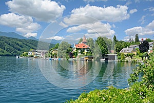 Millstatt am See,Lake Millstatt,Carinthia,Austria