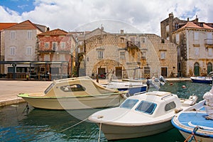 Milna Harbour, Brac Island, Croatia