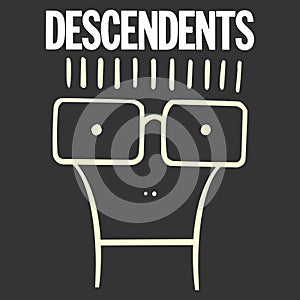 Milo Descendents punk band logo