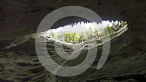 Milodon Cave, Zona Austral, Torres del Paine, Patagonia, Chile photo