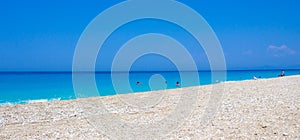 Milos Beach, Lefkada, Greece