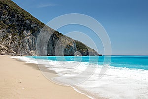 Milos beach on Lefkada island, Greece - 5