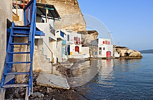 Milos island in Greece