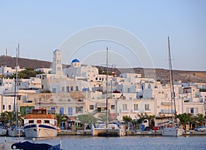 Milos island in Greece photo