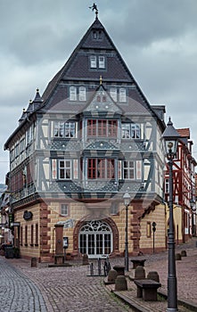 Old town of Miltenberg am Main, Bavaria, Germany