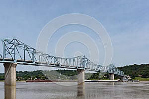 Milton-Madison Bridge on the Ohio River between Kentucky and Ind