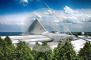 Milwaukee art Museum On The Lake Front