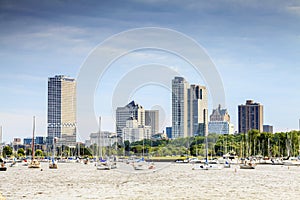 Milwaukee skyline, Wisconsin, USA