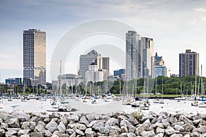 Milwaukee skyline, Wisconsin, USA