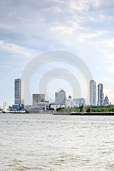 Milwaukee skyline, Wisconsin, USA