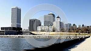 Milwaukee Waterfront Skyline