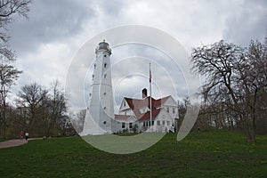 Lake michigan lighthouse