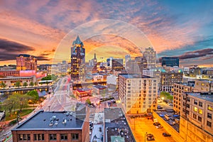 Milwaukee, Wisconsin Skyline