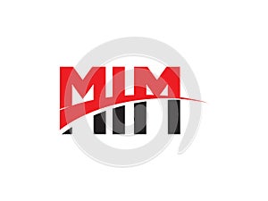 MIM Letter Initial Logo Design