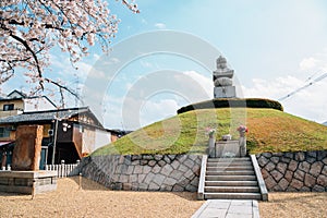 Mimizuka, Ear and Nose Mound Tomb in Kyoto, Japan