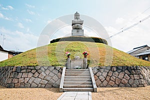 Mimizuka, Ear and Nose Mound Tomb in Kyoto, Japan