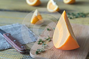 Mimolette cheese