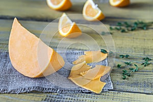 Mimolette cheese
