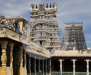 Minakshi Temple - Madurai - Tamil Nadu - India photo