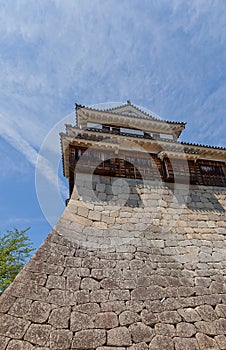 Minami-Sumi (South Corner) Turret of Matsuyama castle, Japan