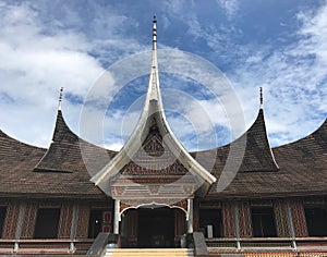 Minangkabau Architecture Padang Indonesia photo