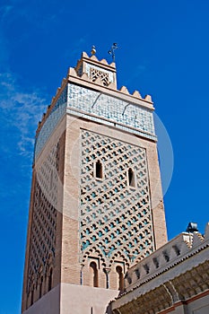 A minaret