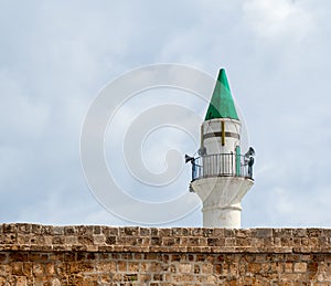 Minaret in Acre