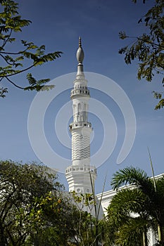 Minaret of Al-Bukhari Mosque in Kedah